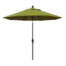 California Umbrella 9 Sun Master Series Pacifica Patio Umbrella With Bronze Aluminum Pole Fiberglas Patio Umbrellas Market Umbrella Patio