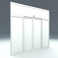 Free Door Sliding Automatic 3d Model Automatic Sliding Doors 3d Model Doors