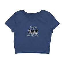 Mujhe Fark Nahi Padta Crop Tops ...