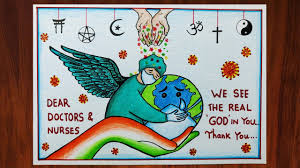 #india #india lockdown #times of india #indiafightscorona #covid 19 india #indirectas #spiritualgrowth #spiritualpath #spiritualteacher #bhakti #yoga #yogalife #yogawear #yogadaily. Thank You Doctors And Nurses Drawing For Their Selfless Service During Coronavirus Covid 19 Youtube