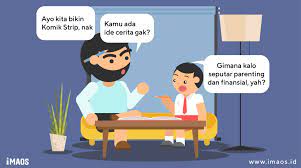 Langkah yang harus dilakukan setelah membuat sketsa gambar cerita yaitu. 5 Cara Membuat Komik Strip Bersama Anak Imaos