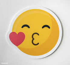 Kissing Face Emoticon Emoji Symbol Free Image By Rawpixel Com Emoji Symbols Emoticon Emoji