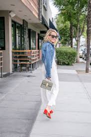 Black And White Striped Jumpsuit With Jacket Perfect White Jumpsuit White Jumpsuit White Denim Outfit White Jumpsuit Outfit
