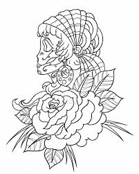 Currently more than 61 000 drawings. Tattoo Coloring Pages Coloring Home