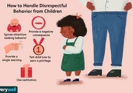 4 Ways To Deal With Disrespectful Children
