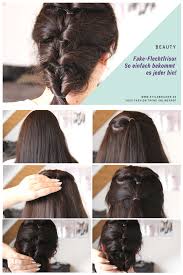 Mittellange haare zopf mittellange haare frisuren einfach frisuren mittellanges haar. So Einfach Bekommt Ihr Eine Fake Flechtfrisur Hin Ohne Flechten Zu Konnen Einfaches Tutorial Au Flechtfrisuren Geflochtene Frisuren Flechtfrisur Ohne Flechten
