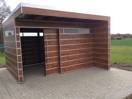 Beistell gewächshaus alu 2,30 m². 347 Bauhaus Abstellraum Hpl Mit Einer Grossen Schiebetur Archives Carports Mit Pfiff Carports Mit Pfiff