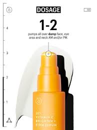 Allies Of Skin 20% Vitamin C Brighten & Firm Serum, 30 Ml In Orange |  Modesens