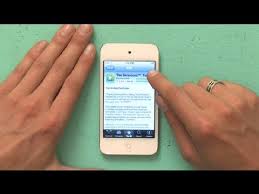 How To Load Games On Ipod Touch Using An Ipod Touch Youtube