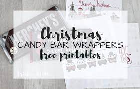 Fun free printable from laurie furnell to create these snowman candy bar gifts. Free Printable Candy Bar Wrappers Simple Sweet Christmas Gift