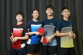Singapore's women's table tennis team comprising li jiawei, feng tianwei and wang yuegu fought a series of tough battles against the world's best table tennis players to win singapore its second olympic medal in 48 years1 in the 2008 beijing olympics. Four Debutants To The Fore At Sea Games Table Tennis Competition Latest Team Singapore News The New Paper