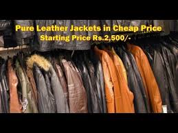 Pure Leather Jackets In Cheap Price Manufacturing All Leather Products Sion Dharavi Mumbai Youtube