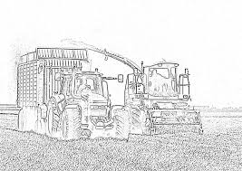 Hopelijk heb je een mooie kleurplaat tractor kunnen vinden uit al onze kleurplaten. Buntute Rodo Oren Sitik Kleurplaat Trekker Hakselaar