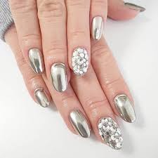 Metallic nails are the coolest and the cutest nail trend right now. 50 Awesome Silver Nail Ideas For Any Occasion In 2021