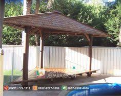 8 Ide Gazebo Gazebo Minimalis Kayu