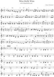 Warum bekommen sie bei uns manche akkordeon noten kostenlos? Wien Bleibt Wien