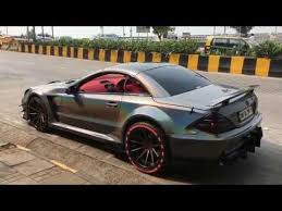 Mercedes Sl Wide Body Kit Youtube