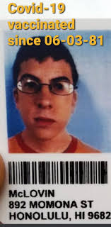 Starting back in april, there has been talk of using immunity to be clear: Covid Passport Funny