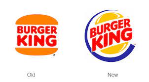 The new logo featured the burger king name inside two buns. Pin By Zi On Image Collection Logo Restaurant Food Branding Drinks Logo