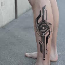 Futuristic Tattoos Of Georgie Williams Cyberpunk Tattoo Tech Tattoo Tattoos