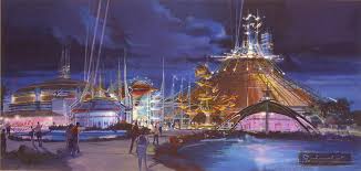 Discoveryland Disneyland Paris Tim Delaney Tableau Disney Disney Parc D Attraction