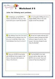 Grade 3 Maths Worksheets Addition 3 6 Problems On Addition With 4 Digit Addition Words Addition Word Problems Word Problems