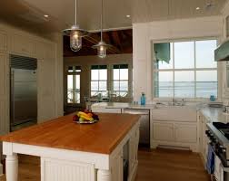 rustic pendants add industrial style to