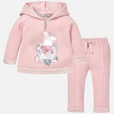 mayoral kiz bebek kislik esofman takim acik pembe baby outfits cocuk giyim bebek