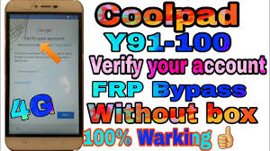 Here's what you need to do. Coolpad Y91 I00 Bypass Frp Apk File 2019 Updated July 2021