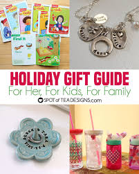 The for her guide always makes me laugh, because it covers moms, daughters, grandmas, aunts, girlfriends, wives… it's a pretty wide spectrum! 2016 Holiday Gift Guide For Her The Family And Toddlers Spot Of Tea Designs