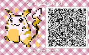 Gen 1 Pikachu Animal Crossing Funny Animal Crossing Qr Pokemon Animal Crossing Qr