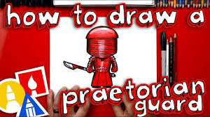 How To Draw A Praetorian Guard From Star Wars Art For Kids Hub Art Lessons For Kids Lessons For Kids