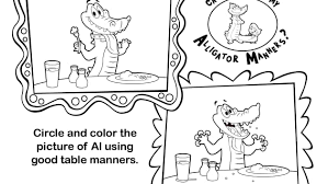 Our coloring pages make lots of rainy day fun, and also work great as quilt patterns! Table Manners Lessons Blendspace