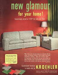 1951 Ad Kroehler Furniture Sofa Chair Carpeting Lamp Photo Print Ad 10 5 X13 Kroehler Furniture Sofa Furniture Furniture