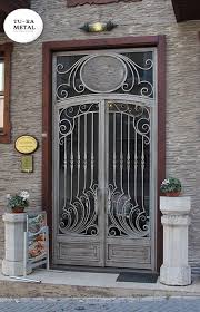 Ferforje Bina Kapisi 05321765303 Grill Door Design Iron Doors Door Design