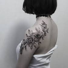 57353817f05c829eb8233e3be3903233 Floral Shoulder Tattoos Rose Tattoos Jpg 736 736 Pixels Floral Tattoo Shoulder Shoulder Blade Tattoo Shoulder Tattoo