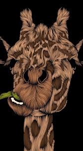 La Giraffe By Patrick Seymour Via Behance Animal Art Art Art Inspiration