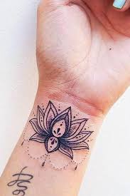 Tattoo Designs Flower Wrist Tattoos Lotus Flower Tattoo Design Small Lotus Flower Tattoo