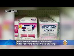 Texas Teens Overdose On Benadryl After Following Tiktok Video Challenge Youtube