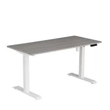 This Electric Height Adjustable Desk Offers An Easy Transition From Sitting To Standing I Adjustable Standing Desk Adjustable Height Standing Desk Sit To Stand