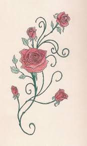Tattoo Ranke 20 Tolle Designideen Mit Rosenranke Fur Damen In 2020 Rosenranke Tattoo Kleine Rose Tattoos Weinrebe Zeichnung