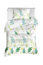 Nevresim takımı tek kişilik eva home. Enlora 100 Dogal Pamuk Nevresim Takimi Tek Kisilik Arta Yesil Lorenya Lorenya