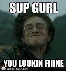 Sup Gurl You Lookin Fine Google Search Harry Potter Memes Hilarious Harry Potter Funny Harry Potter Memes