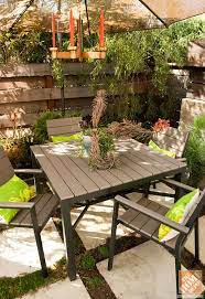 Small Patio Decorating Ideas By Courtney Of Courtney Out Loud Small Patio Decor Diy Patio Outdoor Patio Space