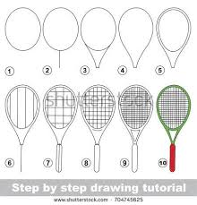 Kid Game To Develop Drawing Skill With Easy Gaming Level For Preschool Kids Drawing Educational Tutorial For Easy Drawings Tennis Drawing Doodle Art Journals