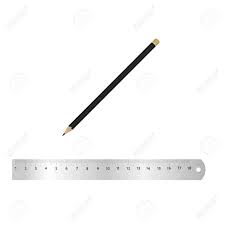 What measurement, in inches, is it showing? Realistic Metal Ruler 18 Centimeters And Metal Ruler 7 Inches Pencil Measuring Tool School Supplies Raster Illustration Stock Photo Picture And Royalty Free Image Image 116571216