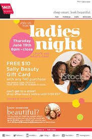 Home · shop till you drop . Sally Beauty Email Blast Ladies Night By Alicia Colina Ashby At Coroflot Com
