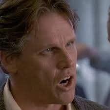 Let me tell you something, Harp. I was in this bureau while you were still  popping zits on..."