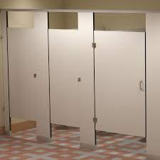 Bathroom partitions (or bathroom stalls) are enclosures that provide privacy to occupants of public restrooms. Solid Phenolic Core Partitions Bradley Corporation