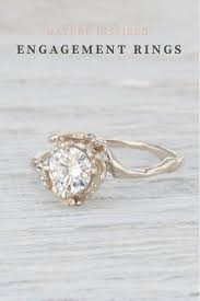 Nature Inspired Engagement Ring Nature Engagement Outdoor Engagement Twig Nature Inspired Engagement Ring Montana Sapphire Engagement Ring Engagement Rings